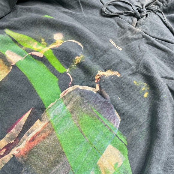 Turquoise hoodie, good condition, size extra large - Picture 2 of 3